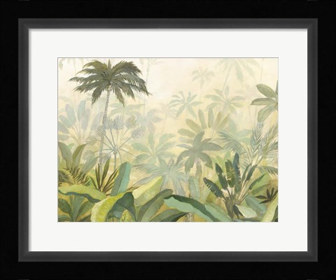 Framed Lush Tropics Print
