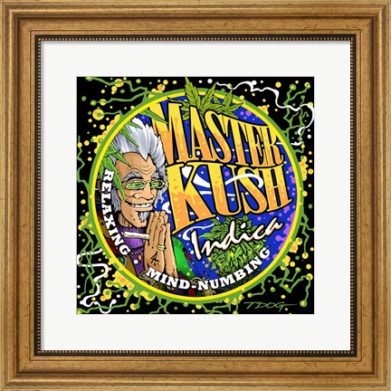 Framed Master Kush Print