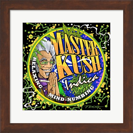 Framed Master Kush Print