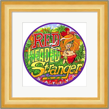 Framed Red Headed Stranger Print
