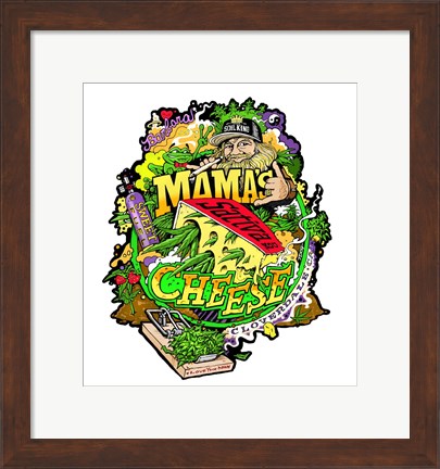 Framed Mamas Cheese Print