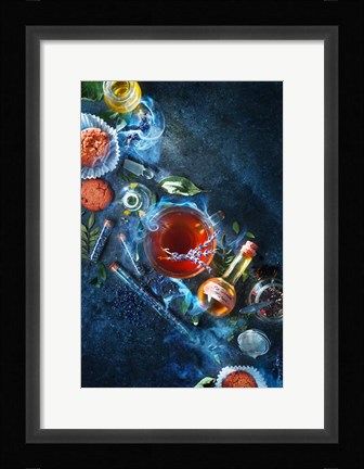 Framed No Worries Mixture Print