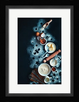 Framed Baking For Stargazers Print