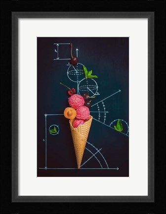 Framed Summer Homework Print