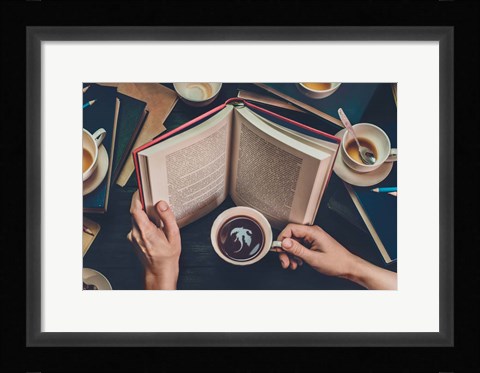 Framed Coffee For Dreamers Print