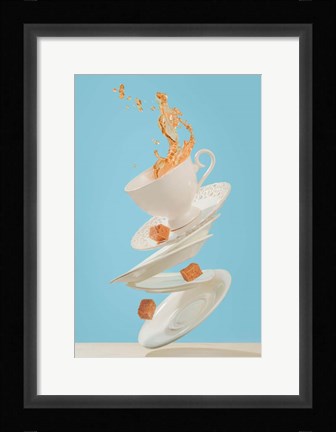 Framed Coffee For A Stage Magician Print