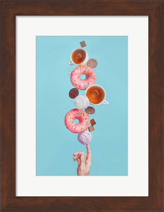 Framed Weekend Donuts Print