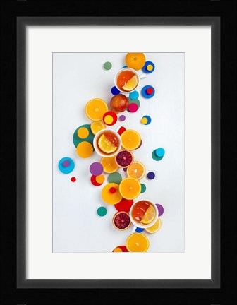 Framed Suprematic Teatime Print