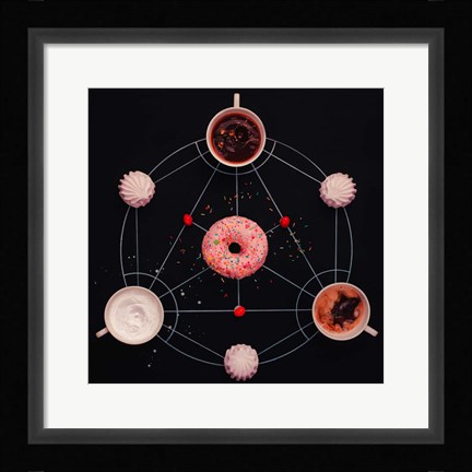Framed Sweet Alchemy Of Cooking Print