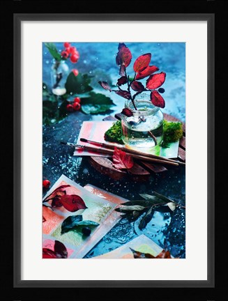 Framed Shades Of October Print