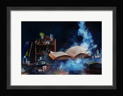 Framed Levitation Spell Print