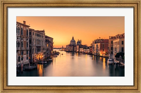 Framed Dawn on Venice Print