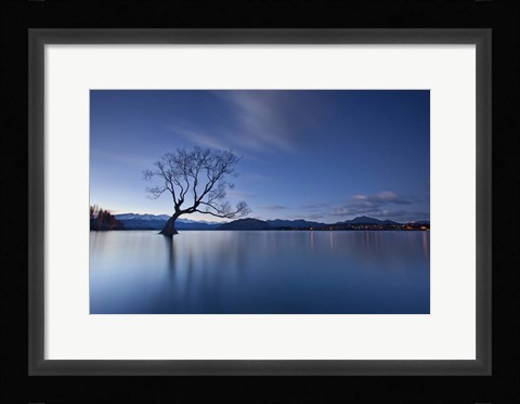 Framed Wanaka Twilight Print