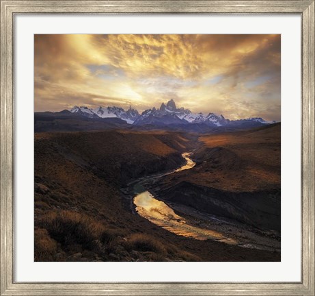 Framed View from the Gorge Print