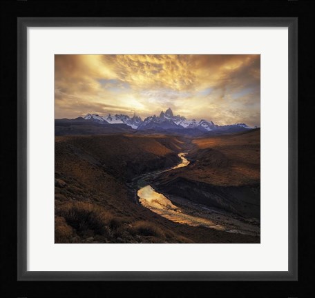 Framed View from the Gorge Print