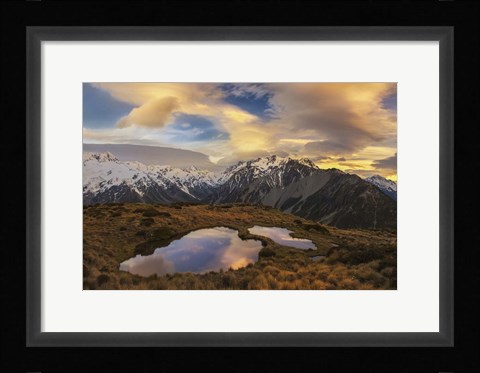 Framed Mountain Light Print