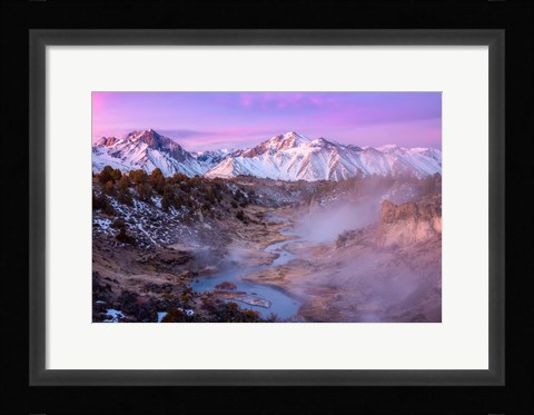 Framed Hot Creek Print