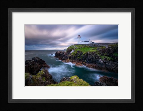 Framed Fanad Head Lighthouse Print