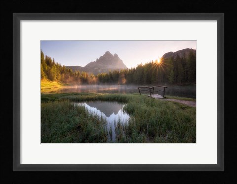 Framed Morning Silence Print