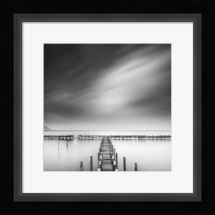 Framed By the Sea Print