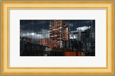 Framed Puzzle Reflection Print
