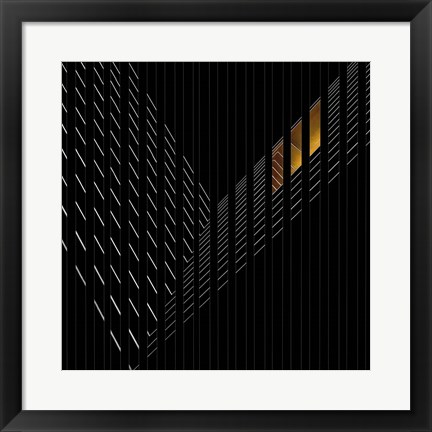 Framed Light Rail Print