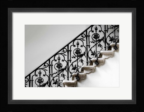 Framed Forged Handrail Print