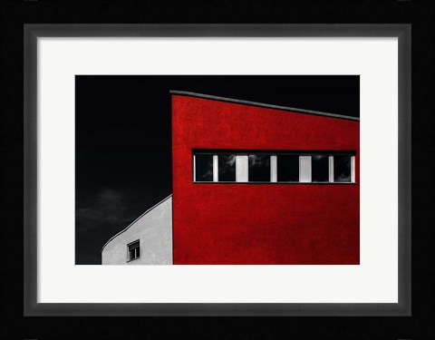 Framed Hall House Print