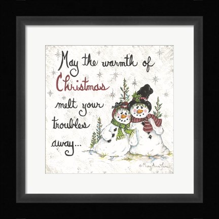 Framed Warmth of Christmas Print