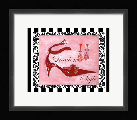 Framed London Style Print