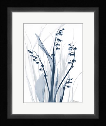 Framed Radiant Blues 2 Print