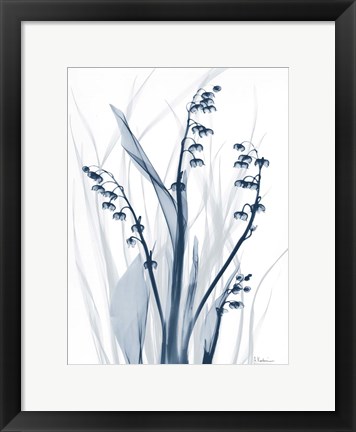 Framed Radiant Blues 2 Print