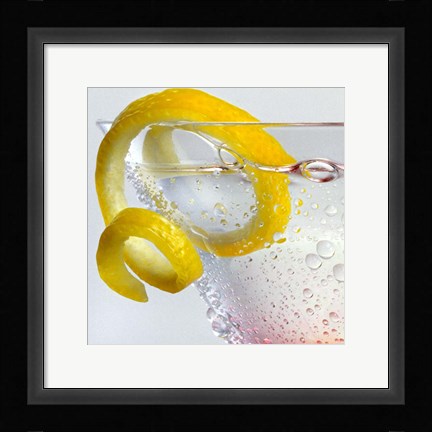Framed Lemon Twist Print