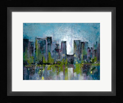 Framed City Nights 2 Print
