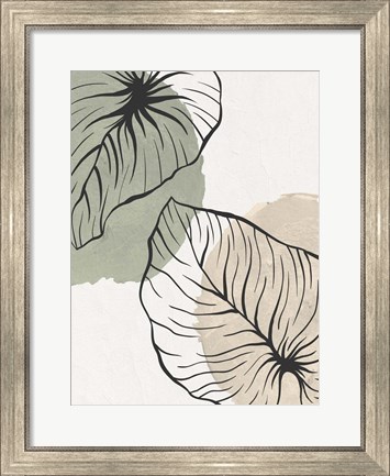 Framed Palm Organics 1 Print