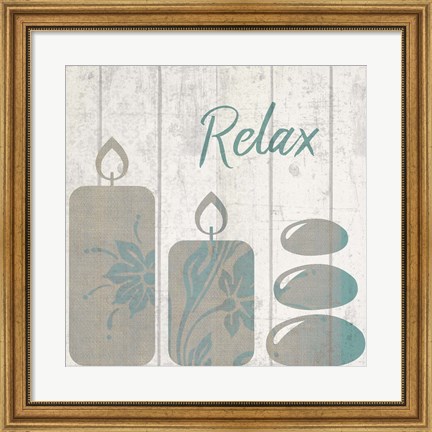 Framed Relaxing Meditation Print