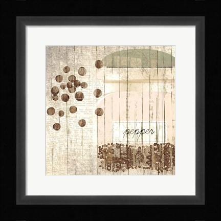 Framed Pepper Print