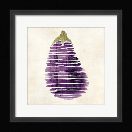 Framed Eggplant Print