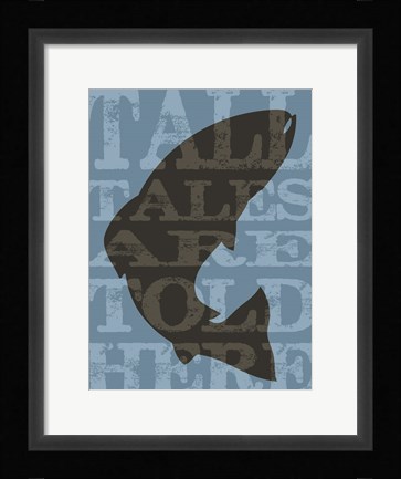 Framed Lodge Humor 02 Print