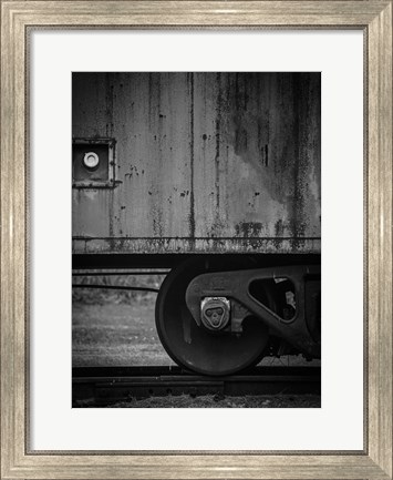 Framed Side Train Print