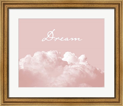 Framed Blush Pink Dream Print
