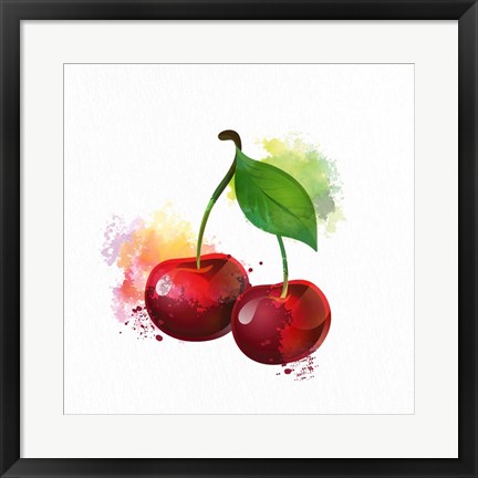 Framed Fruit 2 Print