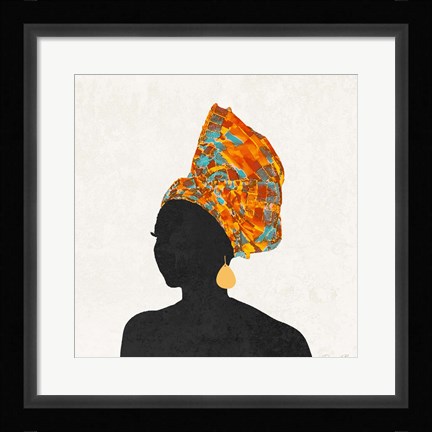 Framed Kente 4 Print