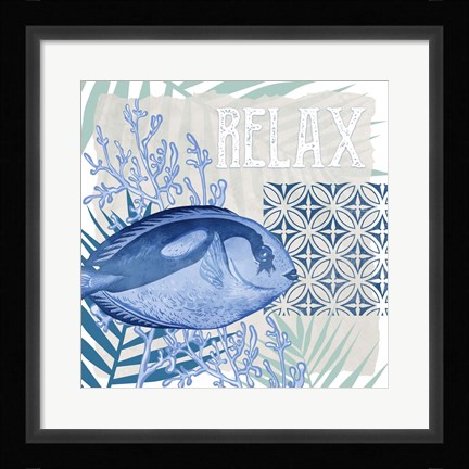 Framed Under the Sea 1 Print