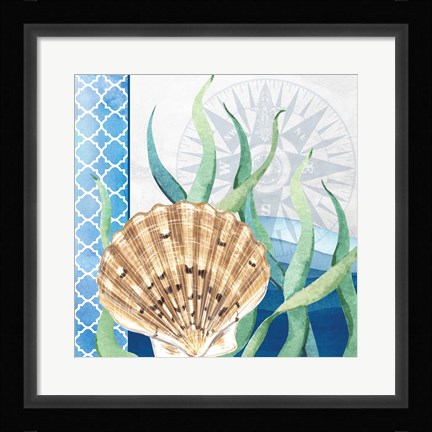 Framed Bayside 1 Print