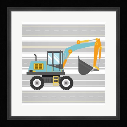 Framed On the Road 2 Print