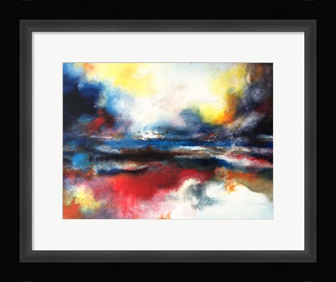Framed Abstract Wonder Print