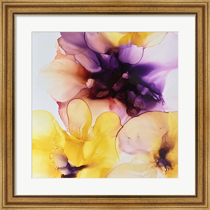 Framed Vibrant Floral 2 Print