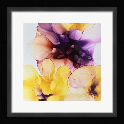 Framed Vibrant Floral 2 Print