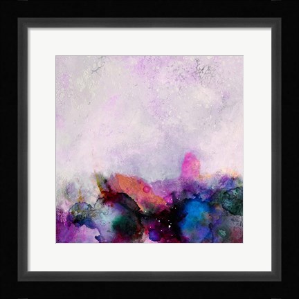 Framed Pink Seas Print